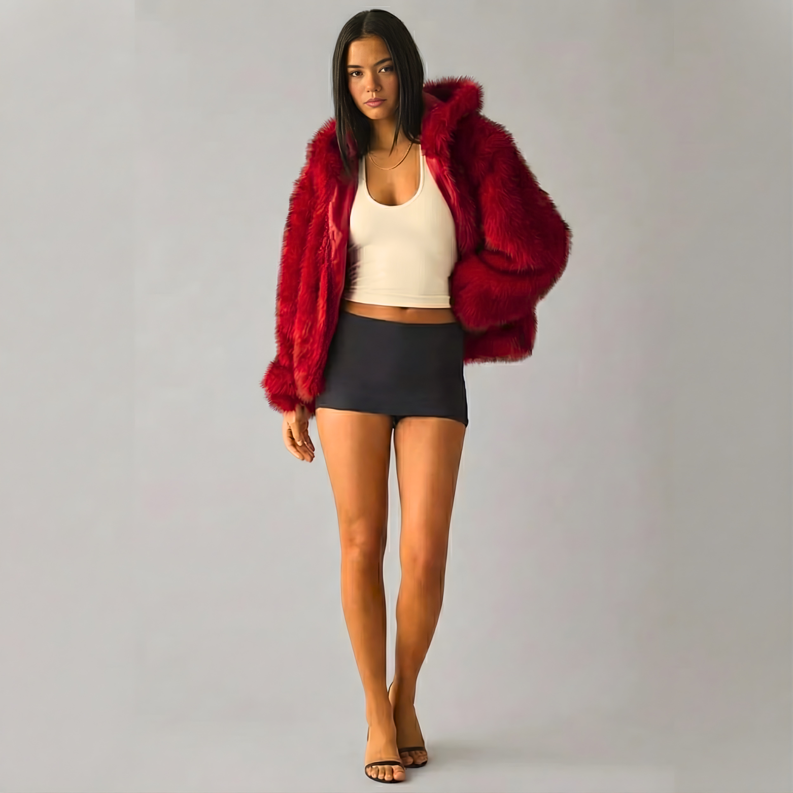 Luné Milano - Faux Fur Coat