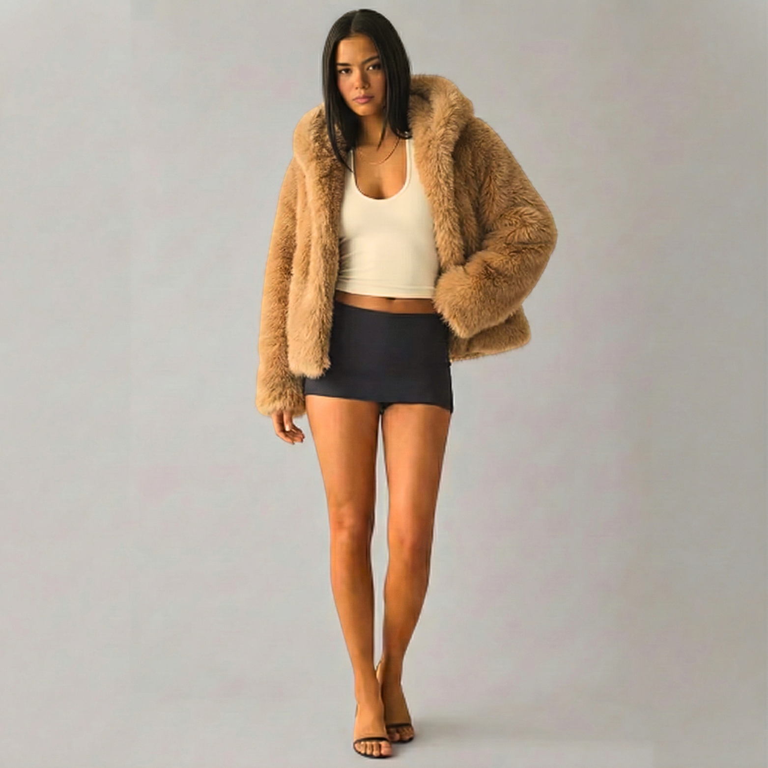 Luné Milano - Faux Fur Coat